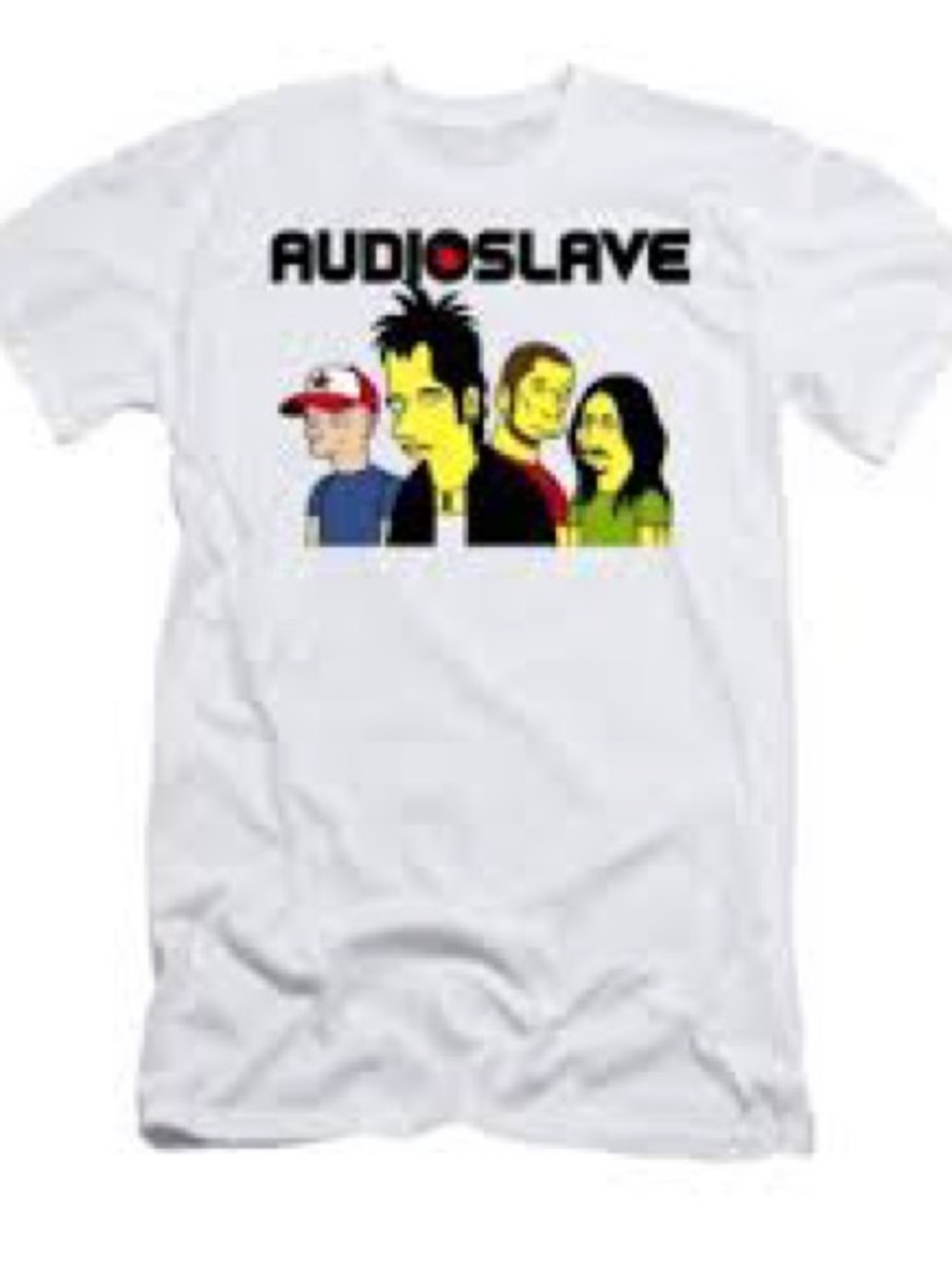 Audioslave in the style of The Simpsons Size Medium New Chris Cornell